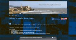 Desktop Screenshot of moulay-bouzerktoun.com
