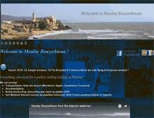 Tablet Screenshot of moulay-bouzerktoun.com